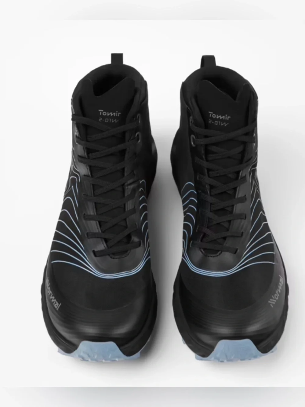 NNormal Shoes Томіг 01 Boots WF Shoes Black/Blue size 11